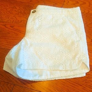 White Lilly Pulitzer shorts